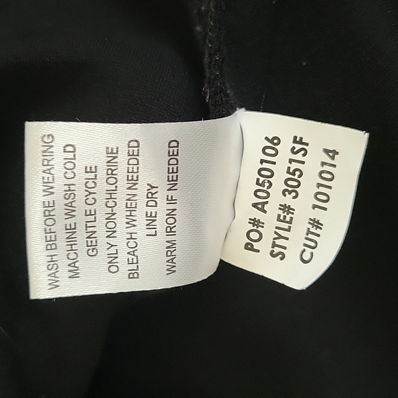 Mix by 41 Hawthorn Black Midi Pencil Skirt - Size Large - Picture 8 of 8